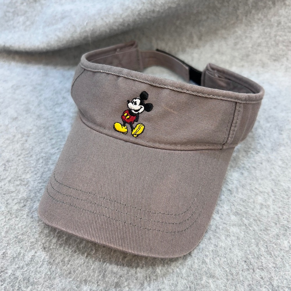 Mickey Mouse Adult Disney Visor Embroidered Adjustable Strap OSFM